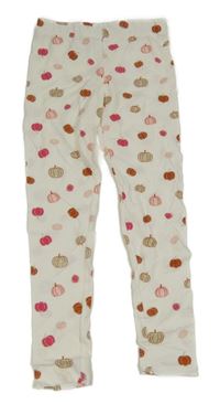 Nové - biele legíny s dýněmi ISAAC MIZRAH_I