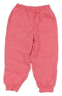 Korálové melírované teplákové tepláky PEPCO