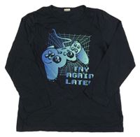 Čierne tričko s ovladačem BOYS