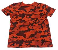 Červeno-čierne army tričko George