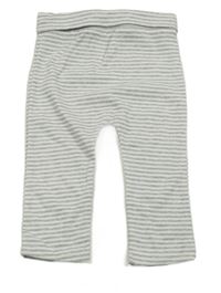 Sivo-biele pruhované ľahké tepláky Matalan