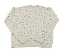 Svetlobéžový vzorovaný sveter H&M