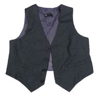 Antracitová slavnostní vesta Lindex