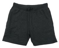 Antracitové teplákové kraťasy X-Mail