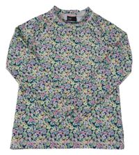 Barevné květované UV triko H&M
