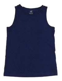 Tmavomodré tielko H&M