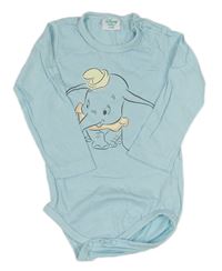 Světlemodré body s Dumbem Disney