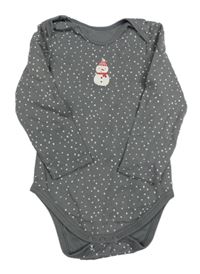 Šedé puntíkaté body se sněhulákem C&A