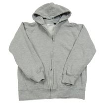 Sivá melírovaná prepínaci mikina s kapucňou