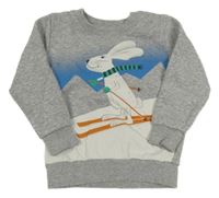 Sivá mikina s králikom C&A