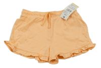 Nové - marhuľové kraťasy s volánikmi F&F