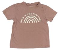 Staroružové tričko s dúhou a nápisom Primark