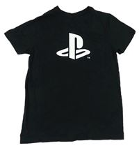 Čierne tričko s logem PlayStation