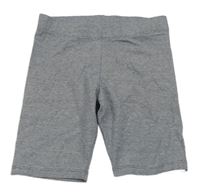 Šedomodré melírované elastické kraťasy Nutmeg