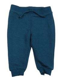 Petrolejové rebrované tepláky Primark