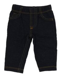 Tmavomodré teplákové rifle Carter's