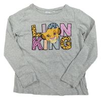 Sivé triko - Levíý Kráľ Disney