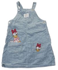 Šedomodré menšestrové na traké šaty s Daisy Primark