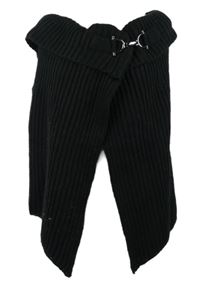 Nové - Dámská černá svetrová vlněná vesta 