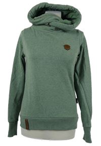 Dámská zelená mikina s kapucí Naketano 