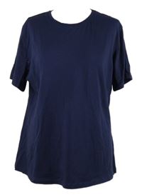 Dámske tmavomodré voľné é tričko George