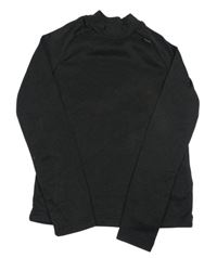 Čierne funkčné tričko Decathlon