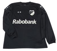 Čierne športové funkčné tričko s číslom JAKO-O