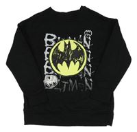 Čierna mikina s potiskem - Batman dunnes