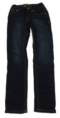 Nové - tmavomodré skinny rifle 