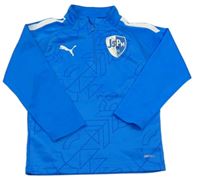 Modré sportovní triko s potiskem Puma