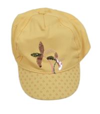 Marhuľová šiltovka s flitrami