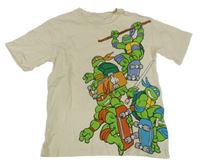 Béžové tričko s Želvami Ninja H&M