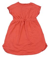 Jahodové bavlnené šaty George