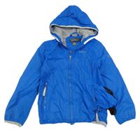 Modrá šusťáková jarní funkční bunda s kapucí Regatta