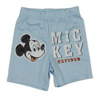Svetlomodré kraťasy s Mickeym