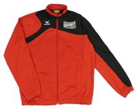 Nové - Červeno-čierna športová prepínaci mikina s nápisom zn. Erima