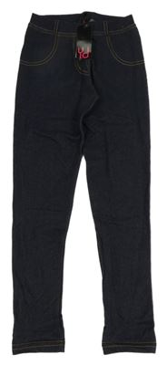 Nové - Tmavomodré tregíny riflového vzhledu Yd. 