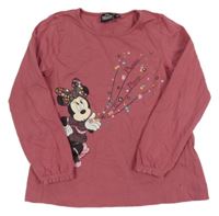 Ružové tričko s Minnií Dinne