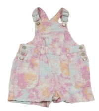 Farebné vzorované na traké rifľové kraťasy George