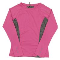 Růžovo-šedé sportovní triko Orchestra