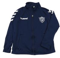 Tmavomodrá prepínaci futbalová mikina Hummel