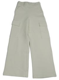 Bílé cargo volné kalhoty DeFacto