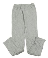 Šedé melírované spodní kalhoty 