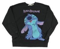 Čierna mikina so Stitchem H&M