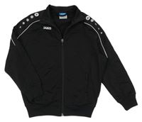 Čierna thermo prepínaci mikina s logom JAKO