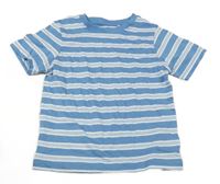 Modro-biele pruhované tričko Topolino
