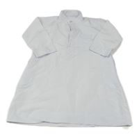 Biele košeľové šaty s výšivkou