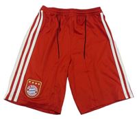 Červené fotbalové kraťasy - FC Bayern Mnichov Adidas