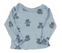 Světlemodré triko s medvědy George