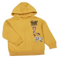 Hořčicová mikina s Woodym s Buzzem a kapucí - Toy Story Primark
